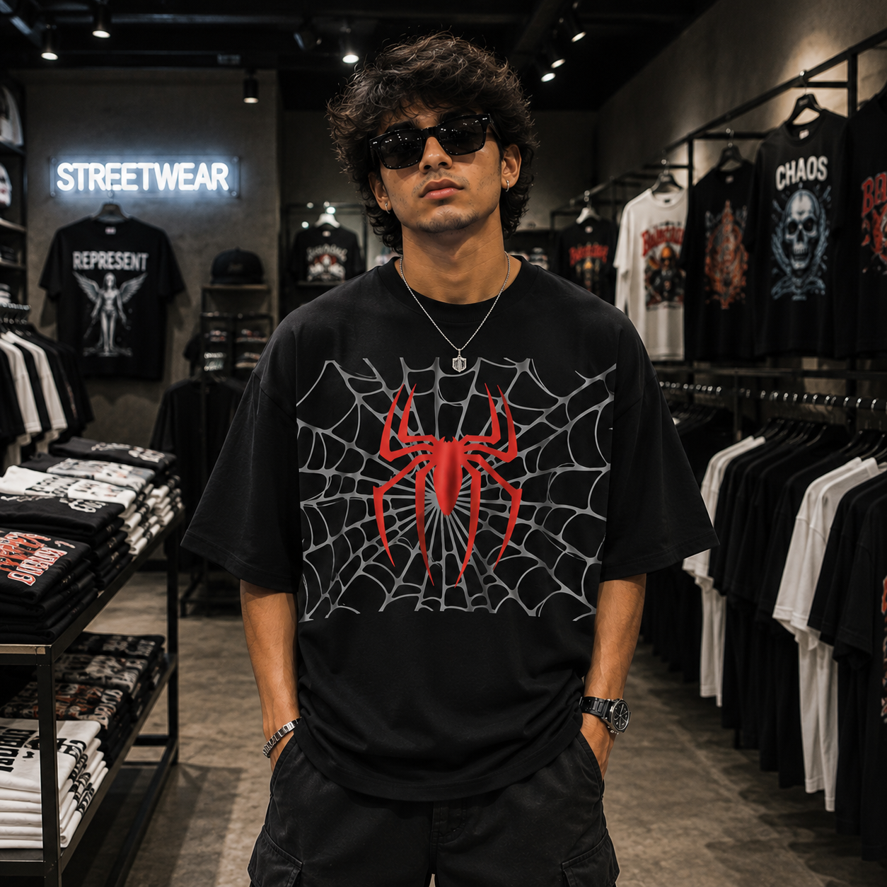 Spider Web Tshirt