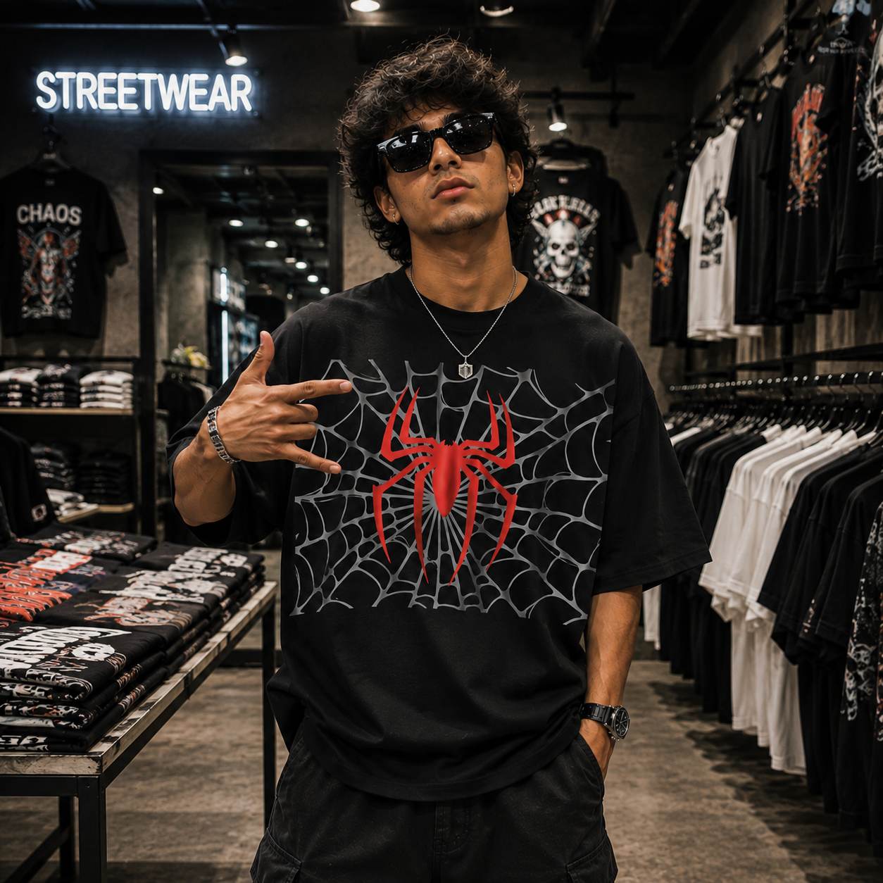 Spider Web Tshirt