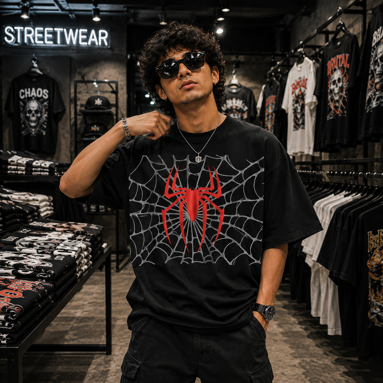 Spider Web Tshirt