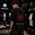 Spider Man Ascend Higher Oversized Tee – Black