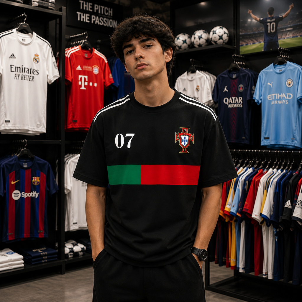 Ronaldo Portugal Oversized T-Shirt