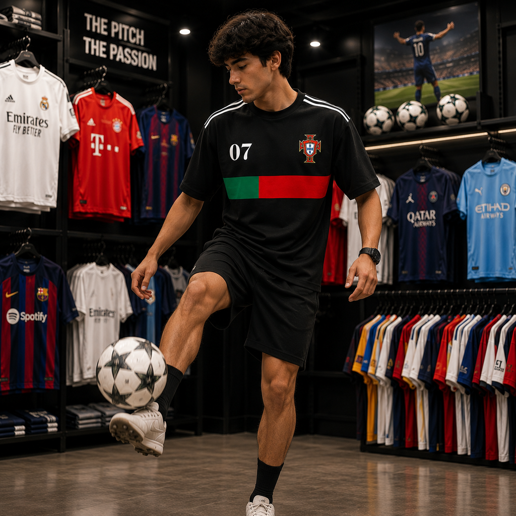 Ronaldo Portugal Oversized T-Shirt