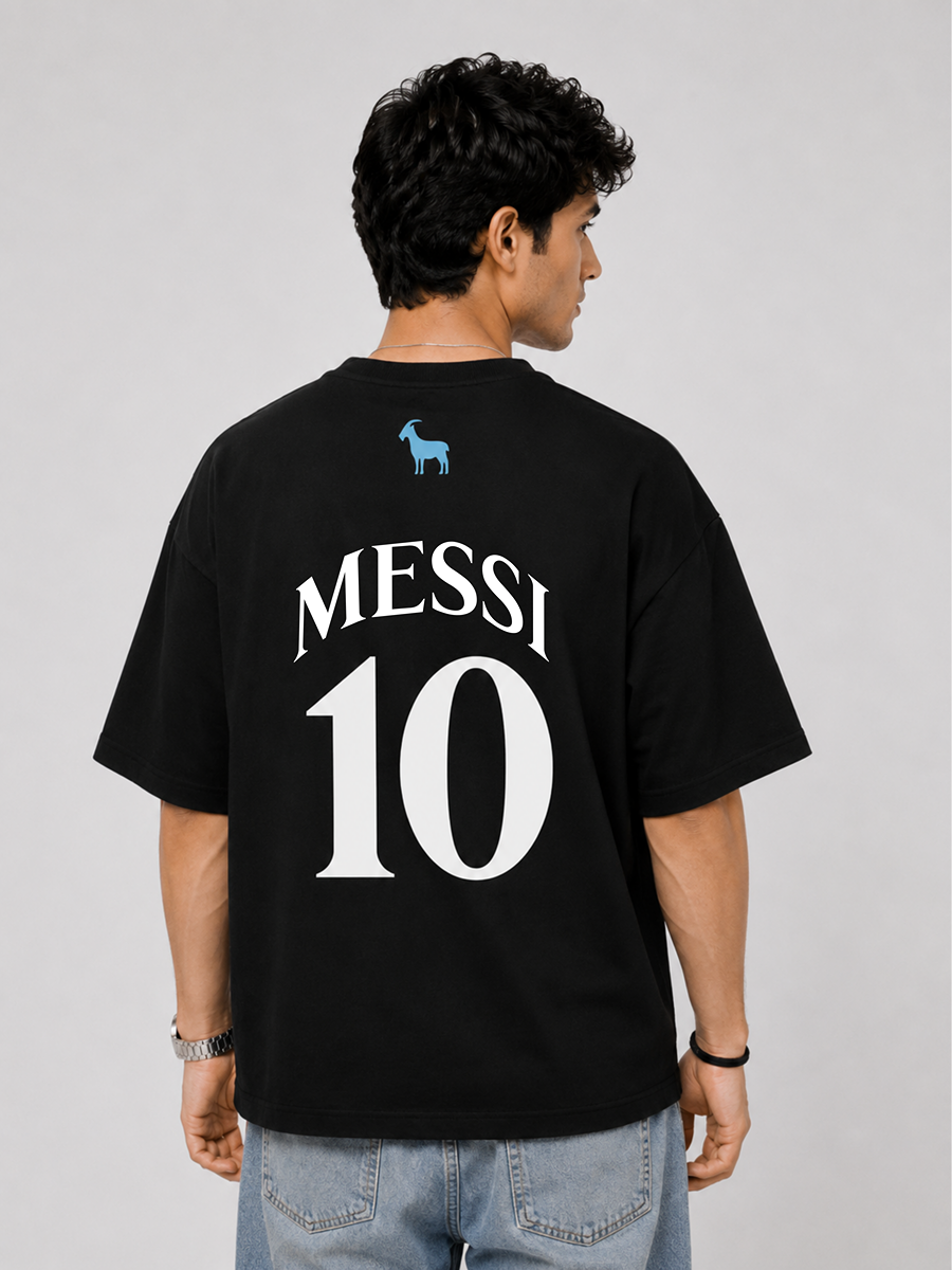 Argentina Messi 10 Oversized Tee